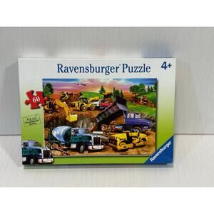 Ravensburger Construction Crew 60 piece jigsaw puzzle NEW